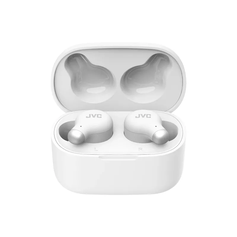 JVC Active Noise Cancelling TWS White, True Wireless Stereo (TWS), 20 - 20000 Hz, Calls/Music, 10.1 g, Headset, White