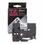 Label tape Brother TZ-FX641 for label makers, laminated 18 mm, black on white