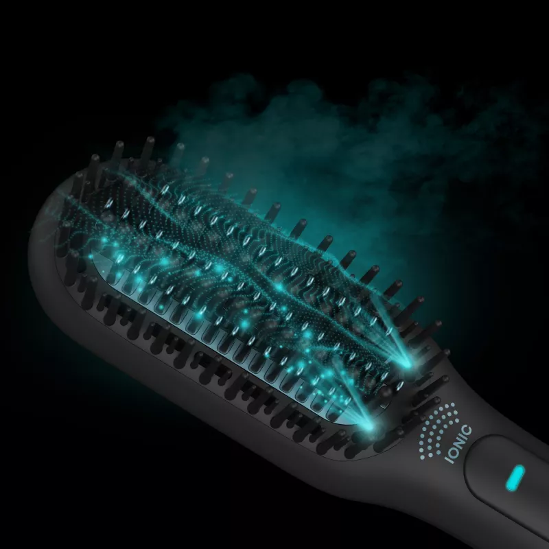 Revamp Progloss Deepform Straight & Style Blow Hot air brush Warm Black 550 W 3 m