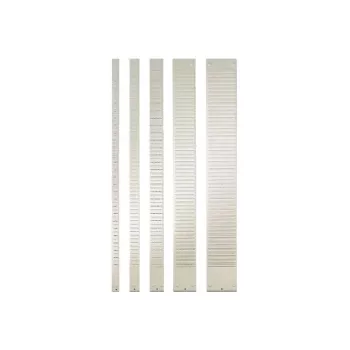 Nobo T-Card Metal Panels Size 2, 32 Slot, Grey, 64 mm, 655 mm, 210 g, 64 mm, 13 mm