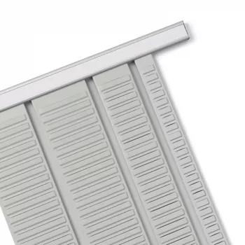Nobo T-Card Metal Panels Size 2, 32 Slot, Grey, 64 mm, 655 mm, 210 g, 64 mm, 13 mm