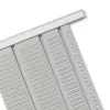 Nobo T-Card Metal Panels Size 2, 32 Slot, Grey, 64 mm, 655 mm, 210 g, 64 mm, 13 mm
