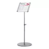 Nobo Essence A3 Display Stand, Silver, 463 mm, 1475 mm, 300 mm, 2.3 kg, 420 mm