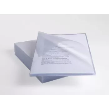 Rexel Anti-Slip A4 Folders Clear (25), Polypropylene (PP), Transparent, 20 sheets, 25 pc(s)