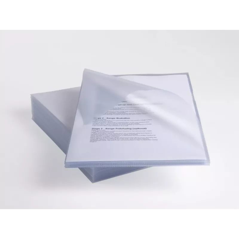 Rexel Anti-Slip A4 Folders Clear (25), Polypropylene (PP), Transparent, 20 sheets, 25 pc(s)