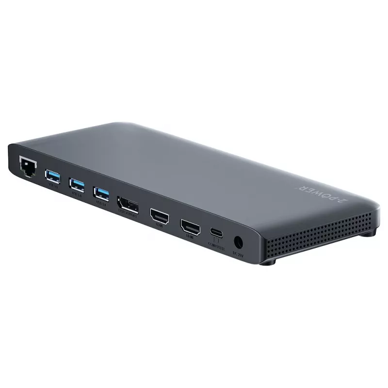 2-Power DOC0117A laptop dock/port replicator Black