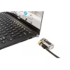 DELL 461-AAEU cable lock Black, Stainless steel 1.8 m