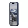 dbramante1928 Monaco Silicone Case with MagSafe for iPhone 15 Pacific Blue