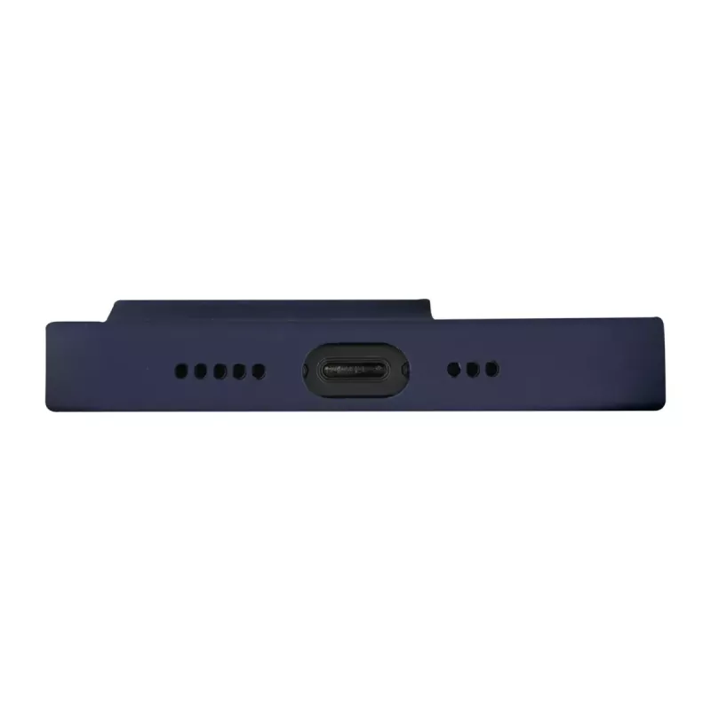 dbramante1928 Monaco Silicone Case with MagSafe for iPhone 15 Pacific Blue