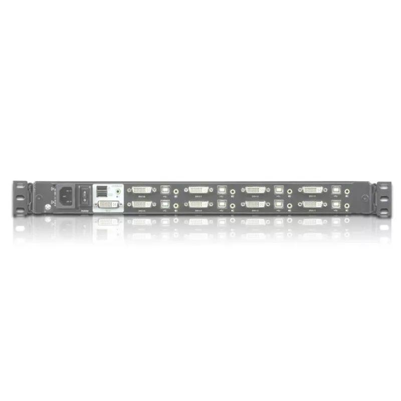 ATEN CL6708MW rack console 43.9 cm (17.3 inch) Black 1U