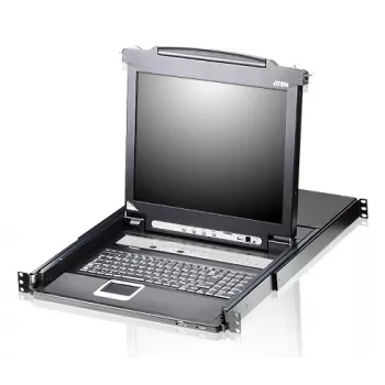 KVM switch ATEN CL5708M Rack mounting Black 1U 17 inch LCD