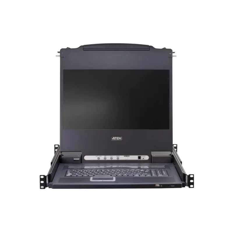 KVM switch ATEN CL5708M Rack mounting Black 1U 17 inch LCD