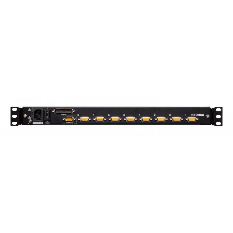 KVM switch ATEN CL5708M Rack mounting Black 1U 17 inch LCD