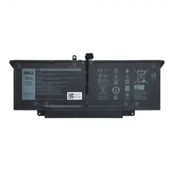 Replacement Dell laptop battery WY9MP 4-cell 52Wh (6500 mAh, 7.6V) Black