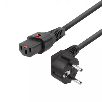 Power cable MicroConnect MC-SCHC13-3 — IEC C13 to Schuko, 1.8 m