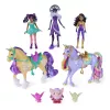Unicorn Academy , Magic Unleashed Adventure Pack, Easter Gifts Idea, Includes Sophia, Ava, Ravenzella Dolls, Wildstar, Leaf Unicorns & more