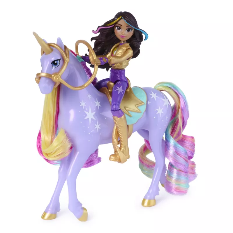 Unicorn Academy , Magic Unleashed Adventure Pack, Easter Gifts Idea, Includes Sophia, Ava, Ravenzella Dolls, Wildstar, Leaf Unicorns & more