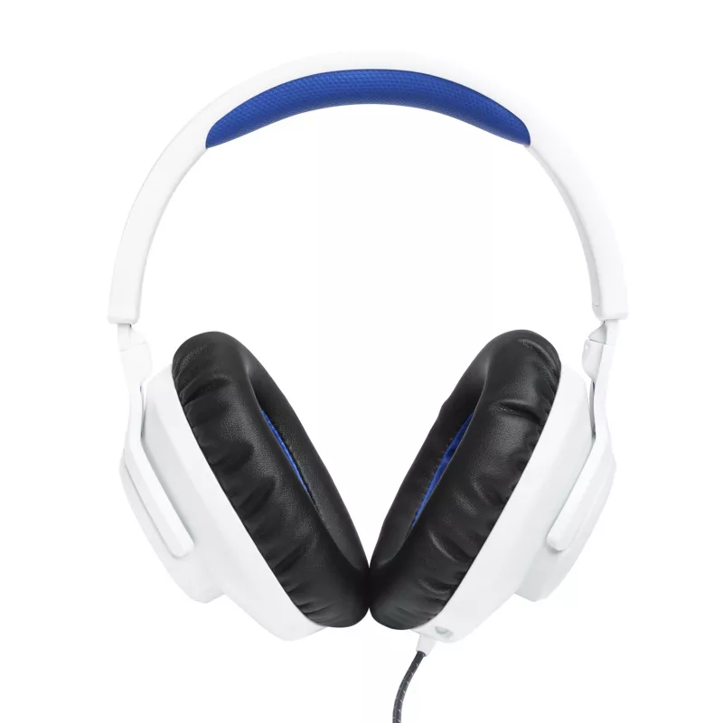 JBL JBLQ100PWHTBLU headphones/headset White