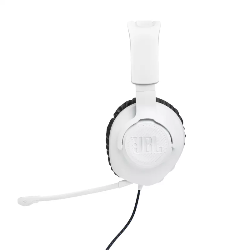 JBL JBLQ100PWHTBLU headphones/headset White