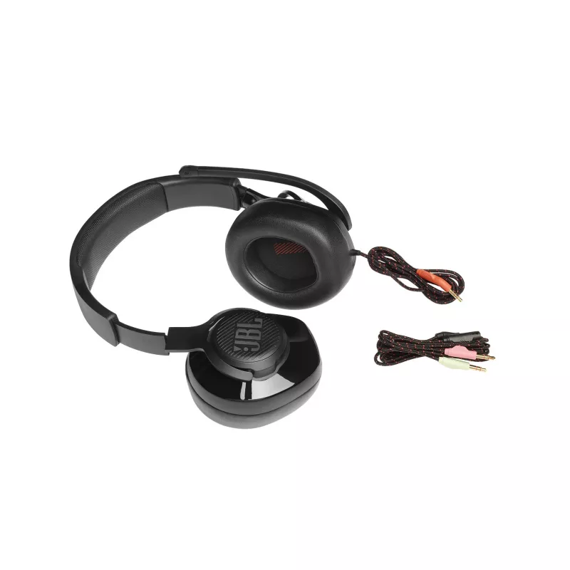 JBL Quantum 200 BLACK, Wired, 20 - 20000 Hz, Gaming, 248 g, Headphones, Black