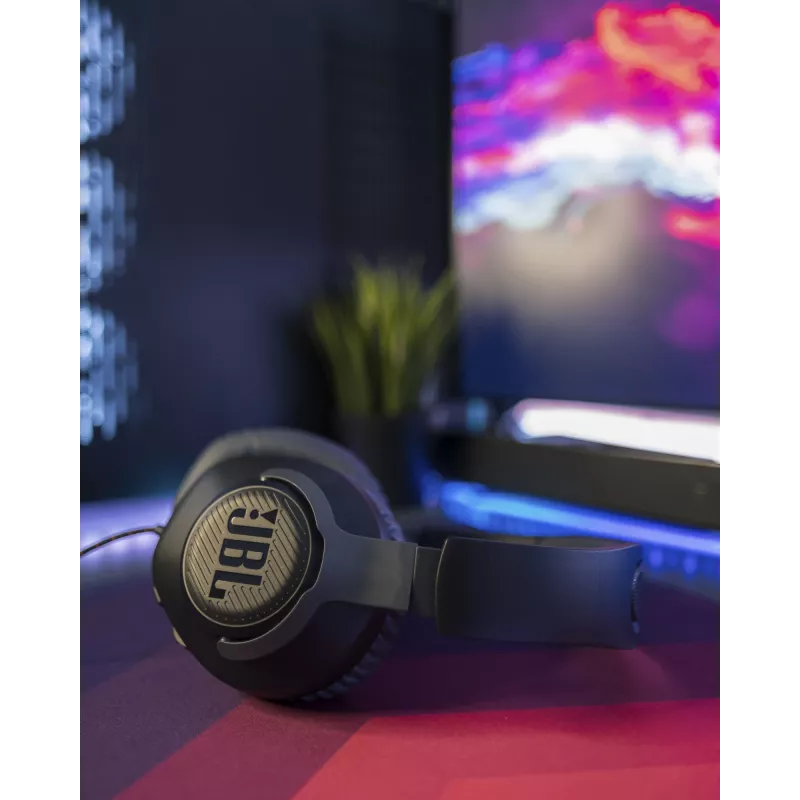 JBL Quantum 100 BLACK, Wired, Gaming, 20 - 20000 Hz, 216 g, Headphones, Black