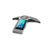 IP conference phone Yealink CP960 — silver, buttons & touch control, Micro-USB B & USB-A, 338×338×74 mm