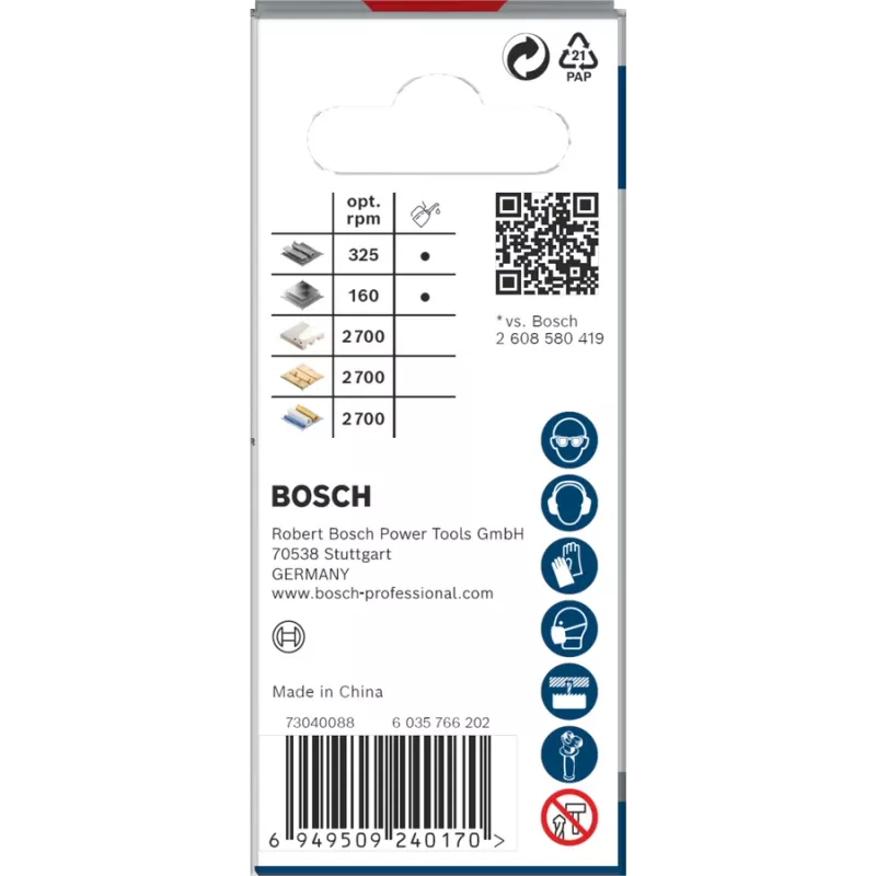 Hole saw Bosch PRO Multi Material PC Plus 44/27 mm — single, for drill, Ø27 mm