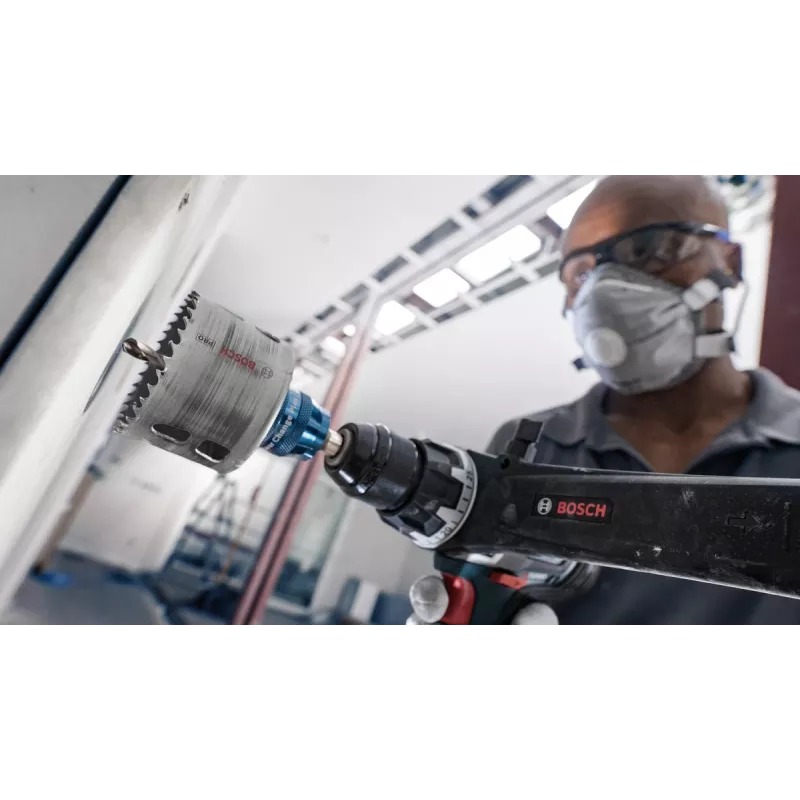 Hole Saw Bosch PRO Multi Material PC Plus 44/38 mm — Single, Ø 38 mm, for drywall, metal, non‑ferrous metal, plastic, softwood