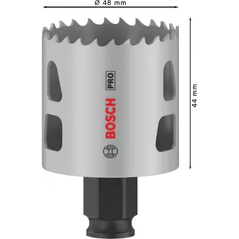 Hole saw Bosch PRO Multi Material PC Plus 44/48 mm — single piece for drills