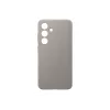 Samsung Galaxy S24 Vegan Leather Case Taupe Monochromatic