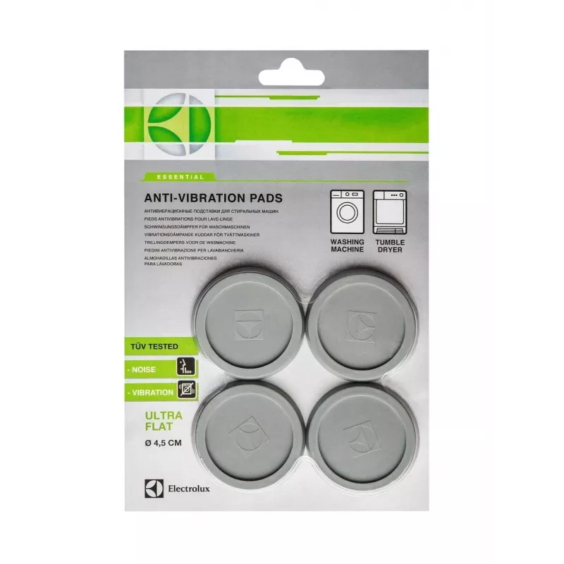 Electrolux E4WHPA02 washing machine part/accessory Anti-vibration pad 4 pc(s)