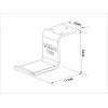 Multibrackets M Headset Holder Desk White, Headphone holder, Aluminium, 52 g, White