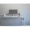 Multibrackets M Headset Holder Desk White, Headphone holder, Aluminium, 52 g, White