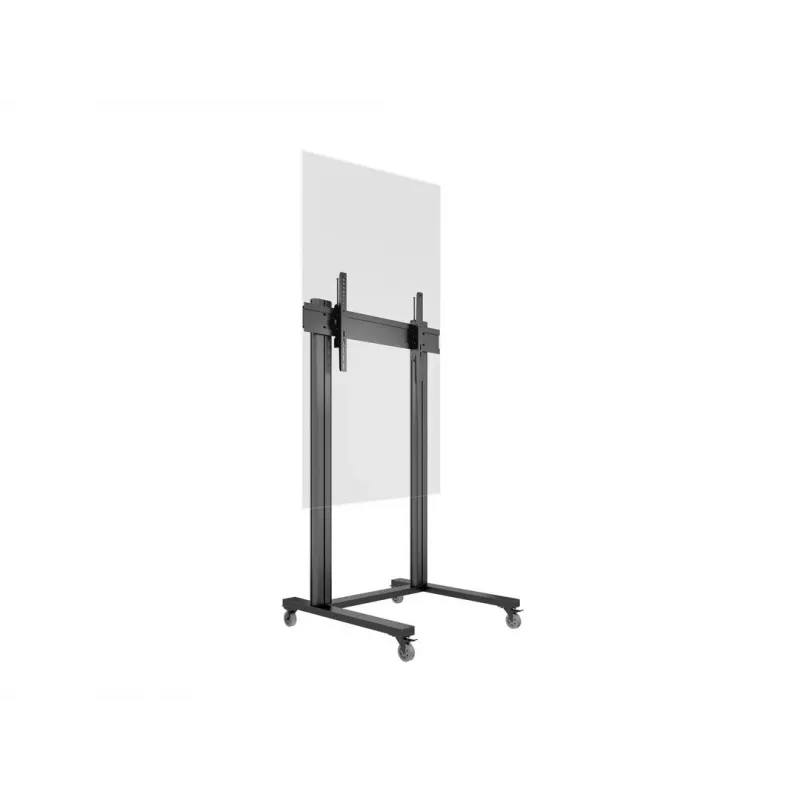 Multibrackets M Public Display Stand 210 Dual Pillar Wheelbase Black