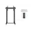 Multibrackets M Public Display Stand 210 Dual Pillar Wheelbase Black