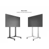 Multibrackets M Public Display Stand 210 Dual Pillar Wheelbase Black