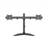 Multibrackets M Deskstand Basic Dual, Freestanding, 16 kg, 38.1 cm (15 inch), 68.6 cm (27 inch), 100 x 100 mm, Black