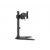 Multibrackets M Deskstand Basic Dual, Freestanding, 16 kg, 38.1 cm (15 inch), 68.6 cm (27 inch), 100 x 100 mm, Black