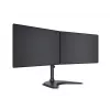 Multibrackets M Deskstand Basic Dual, Freestanding, 16 kg, 38.1 cm (15 inch), 68.6 cm (27 inch), 100 x 100 mm, Black