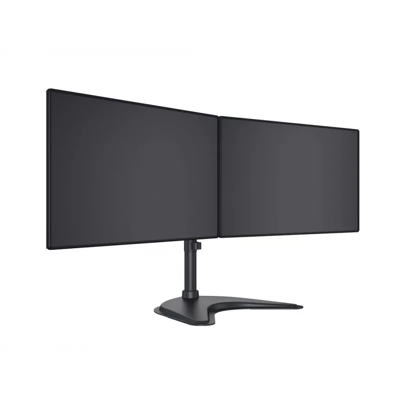 Multibrackets M Deskstand Basic Dual, Freestanding, 16 kg, 38.1 cm (15 inch), 68.6 cm (27 inch), 100 x 100 mm, Black
