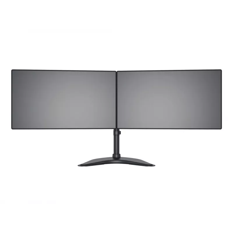Multibrackets M Deskstand Basic Dual, Freestanding, 16 kg, 38.1 cm (15 inch), 68.6 cm (27 inch), 100 x 100 mm, Black