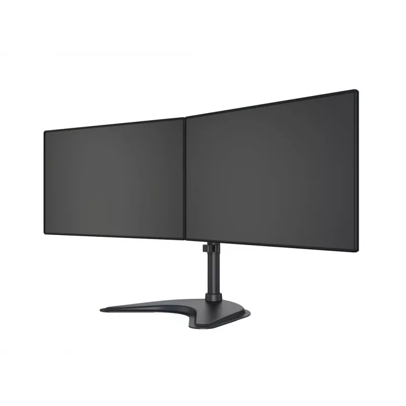 Multibrackets M Deskstand Basic Dual, Freestanding, 16 kg, 38.1 cm (15 inch), 68.6 cm (27 inch), 100 x 100 mm, Black
