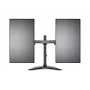Multibrackets M Deskstand Basic Dual, Freestanding, 16 kg, 38.1 cm (15 inch), 68.6 cm (27 inch), 100 x 100 mm, Black