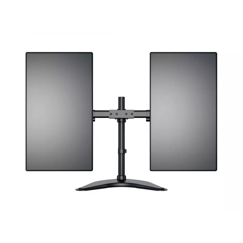 Multibrackets M Deskstand Basic Dual, Freestanding, 16 kg, 38.1 cm (15 inch), 68.6 cm (27 inch), 100 x 100 mm, Black