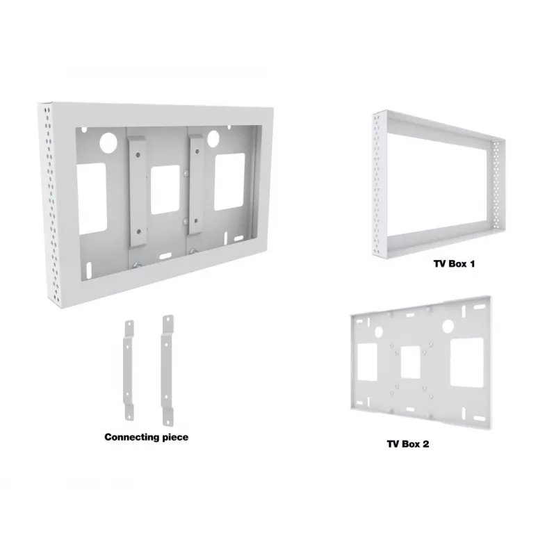Multibrackets M Pro Series - Enclosure 13 inch QB13R & QB13R-T White