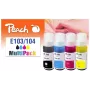 Peach 321330 ink cartridge 4 pc(s) Compatible Standard Yield Black, Cyan, Magenta, Yellow