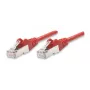 Intellinet Network Patch Cable, Cat5e, 3m, Red, CCA, F/UTP, PVC, RJ45, Gold Plated Contacts, Snagless, Booted, Polybag