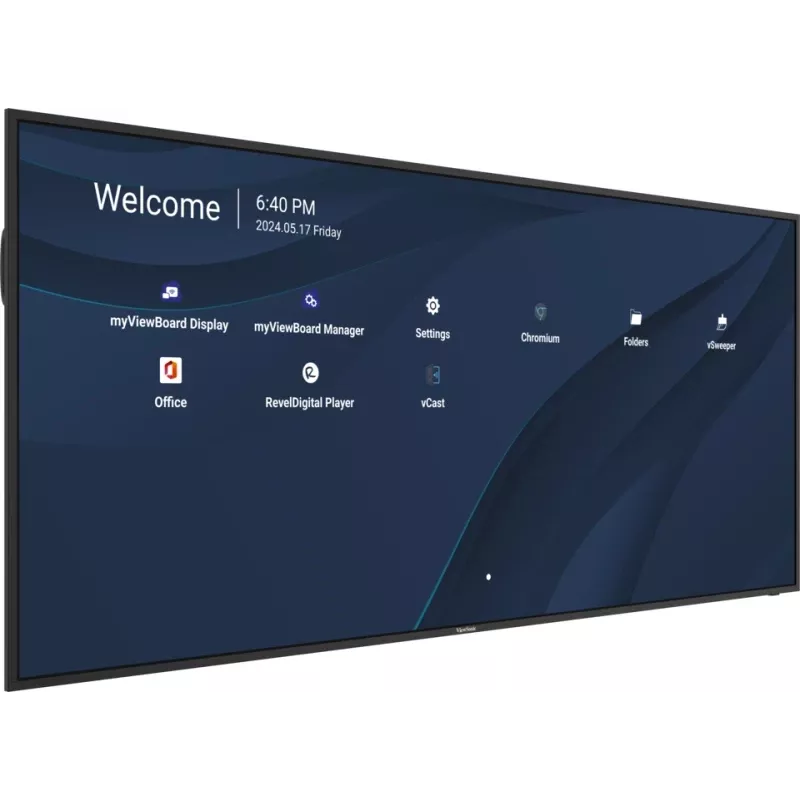 Viewsonic CDE105UW interactive whiteboard 2.67 m (105 inch) 5120 x 2160 pixels Black