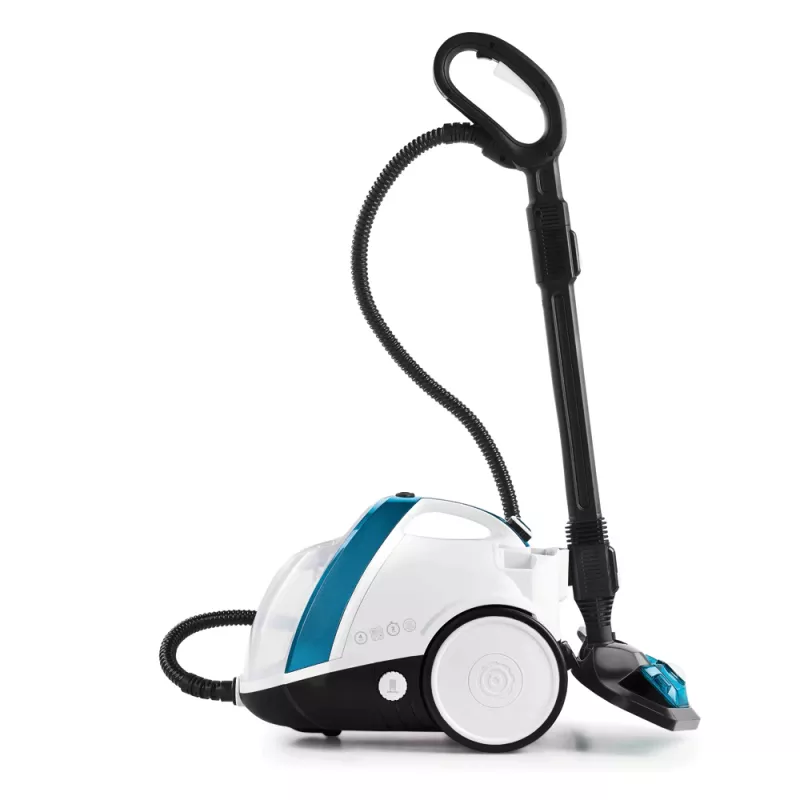 Polti Vaporetto Smart 100_B Cylinder steam cleaner 1500 W Blue, White