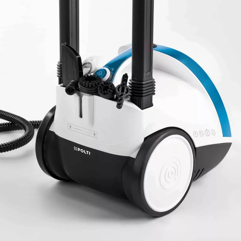 Polti Vaporetto Smart 100_B Cylinder steam cleaner 1500 W Blue, White